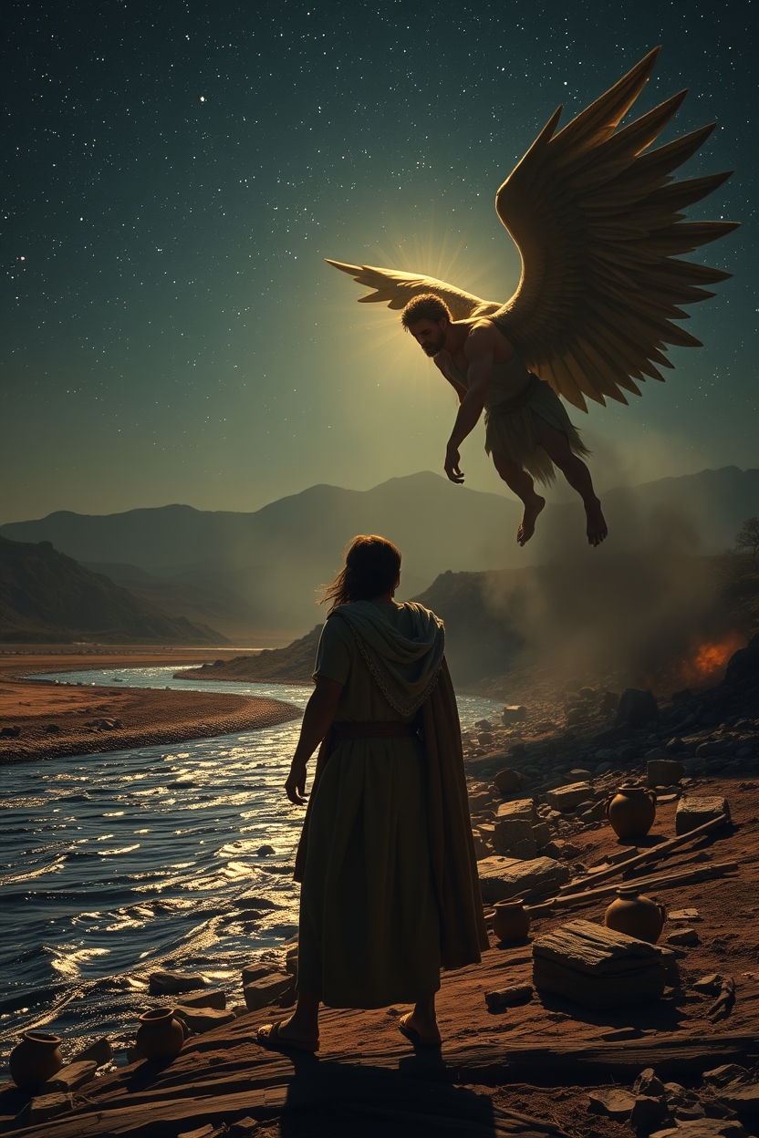 Jacó Luta com um Anjo