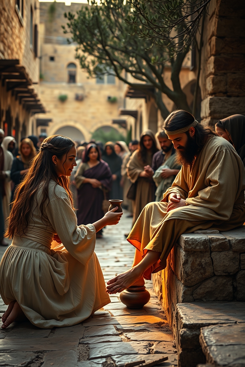 Pecadora nos Pés de Jesus