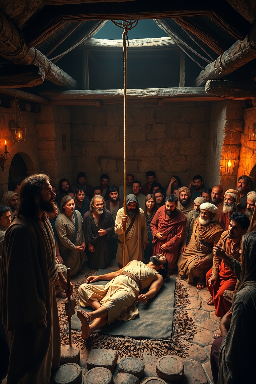 Jesus Curou Um Paralitico