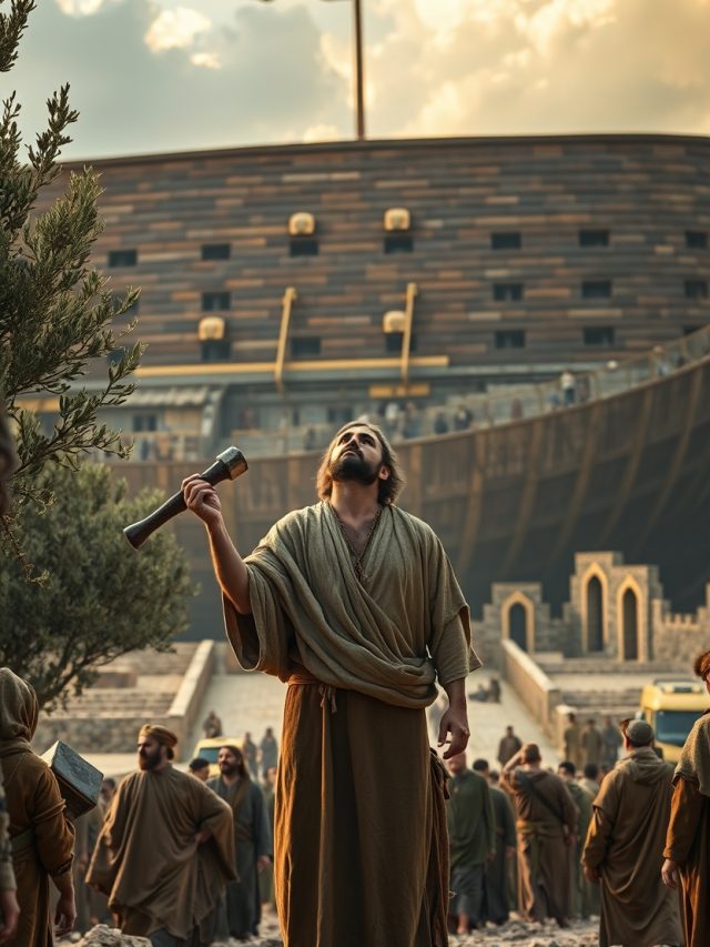 Como Noé construiu a arca e escapou do dilúvio?