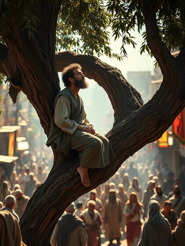 Zaqueu; Transformação por um olhar